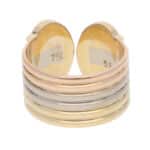 Vintage C de Cartier Open Band Ring in Gold