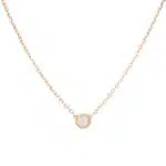 Vintage Cartier d'Amour Diamond Necklace XS in Rose Gold