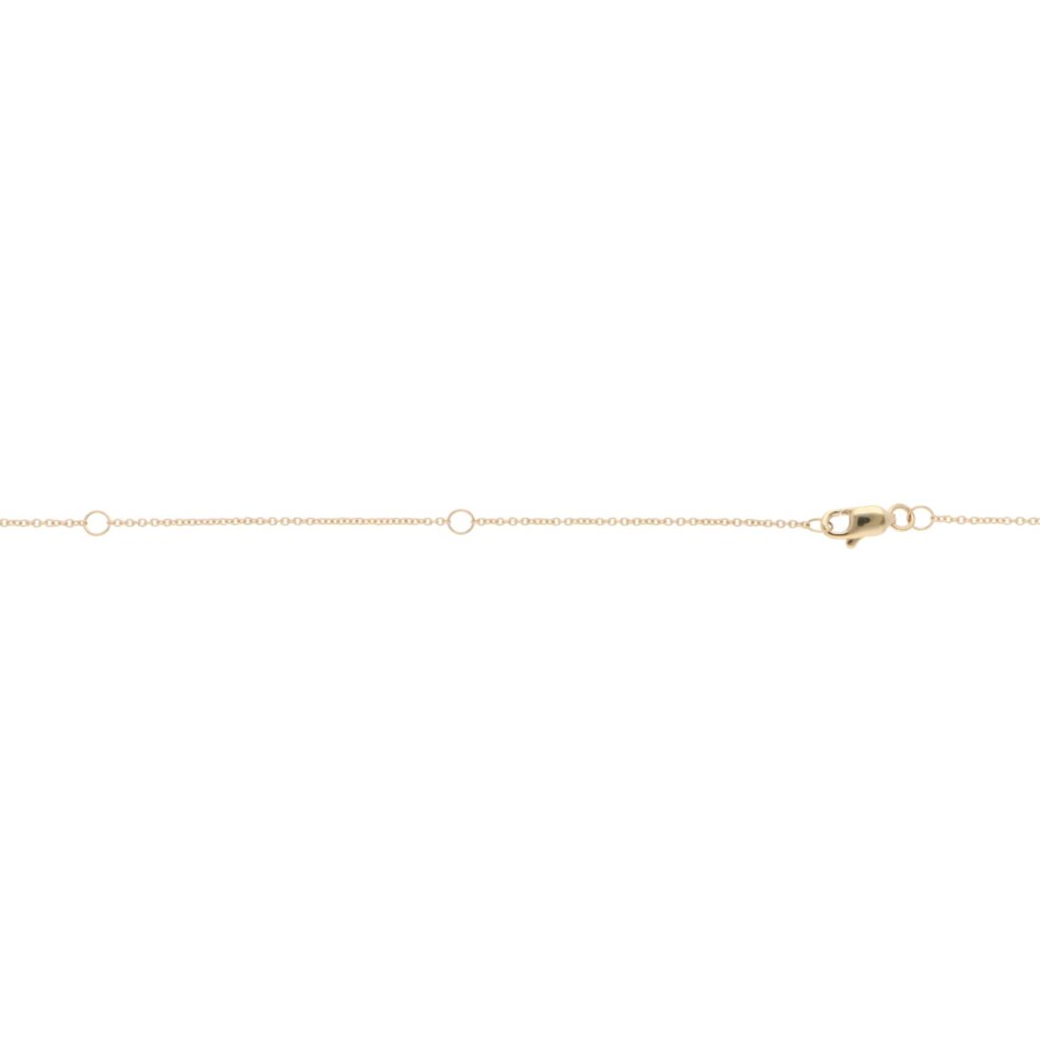 Contemporary GIA Certified 0.60ct Diamond Solitaire Necklace