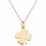 Vintage Tiffany & Co. Clover Pendant in Yellow Gold