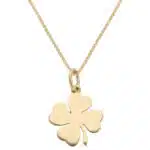Vintage Tiffany & Co. Clover Pendant in Yellow Gold
