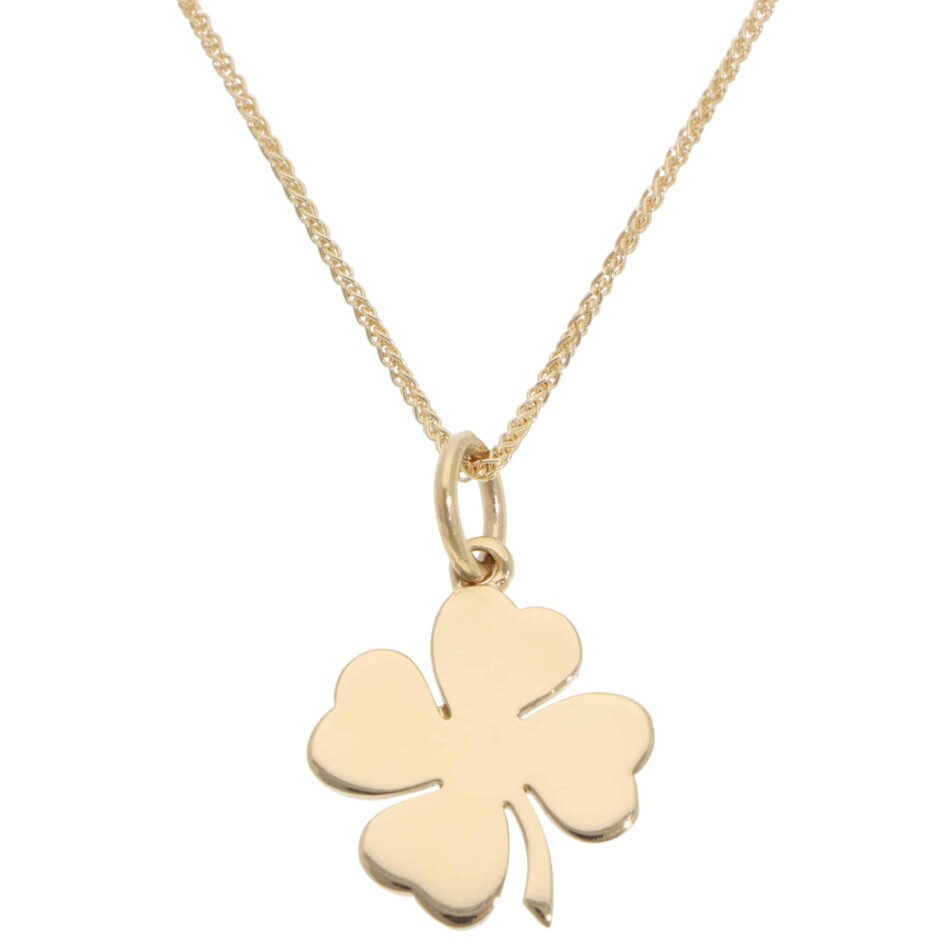 Vintage Tiffany & Co. Clover Pendant in Yellow Gold