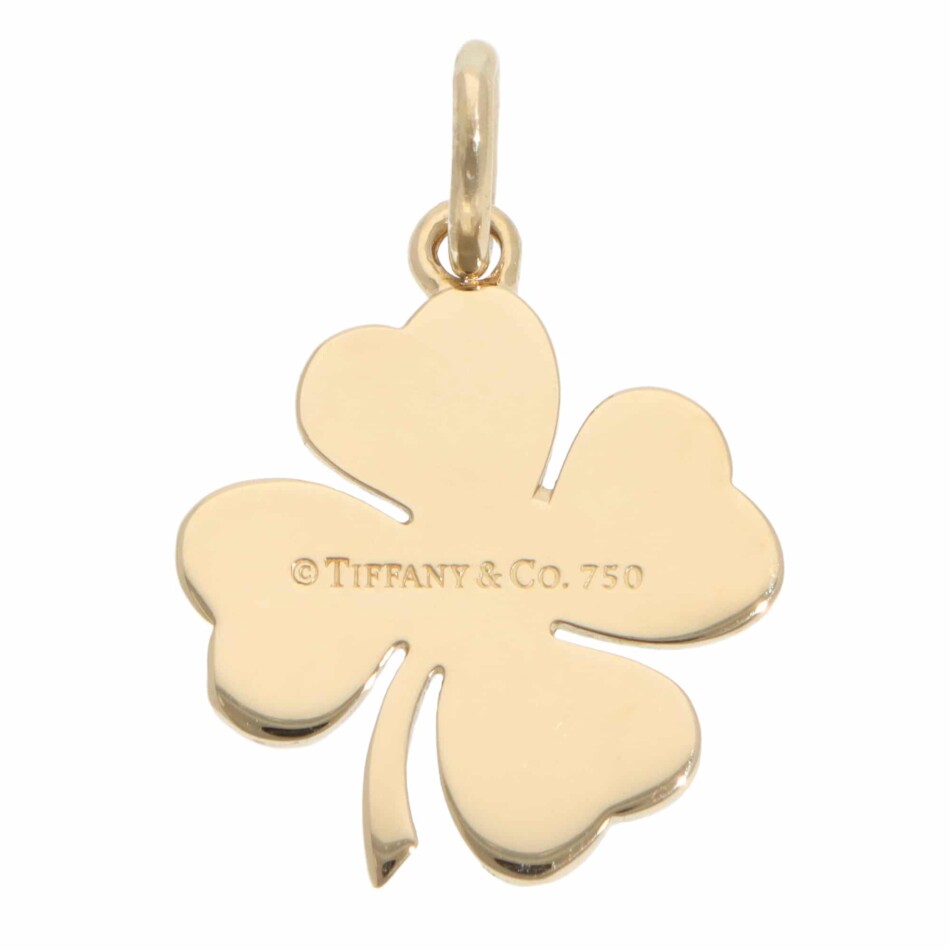 Vintage Tiffany & Co. Clover Pendant in Yellow Gold
