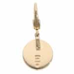 Vintage Bulgari Mother of Pearl Optical Illusion Pendant