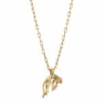 Vintage Panthère de Cartier Pendant Necklace in Yellow Gold