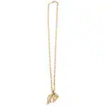 Vintage Panthère de Cartier Pendant Necklace in Yellow Gold
