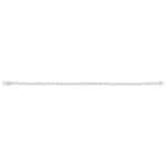 Contemporary 6.96ct Diamond Line Tennis Bracelet in White Gold