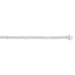 Contemporary 6.96ct Diamond Line Tennis Bracelet in White Gold