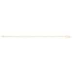 Contemporary Bezel 1.08ct Diamond Line Bracelet in Yellow Gold