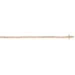 Contemporary Bezel 1.08ct Diamond Line Bracelet in Yellow Gold
