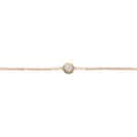 Vintage Cartier d'Amour Diamond Bracelet XS in Yellow Gold