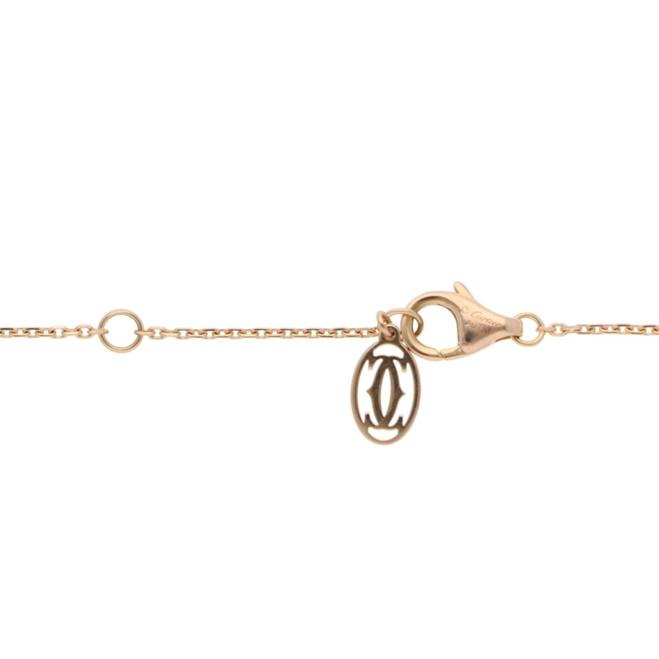 Vintage Cartier d'Amour Diamond Bracelet XS in Yellow Gold