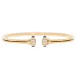 Vintage Cartier Sapphire and Diamond Bracelet in Yellow Gold