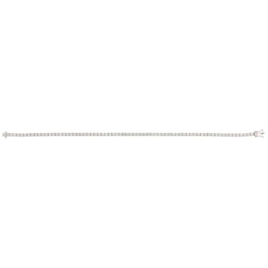 Contemporary 2.99ct Diamond Line Tennis Bracelet in White Gold