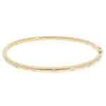 Contemporary Diamond Bracelet in Yellow Gold
