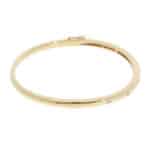 Contemporary Diamond Bracelet in Yellow Gold