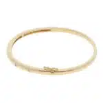 Contemporary Diamond Bracelet in Yellow Gold