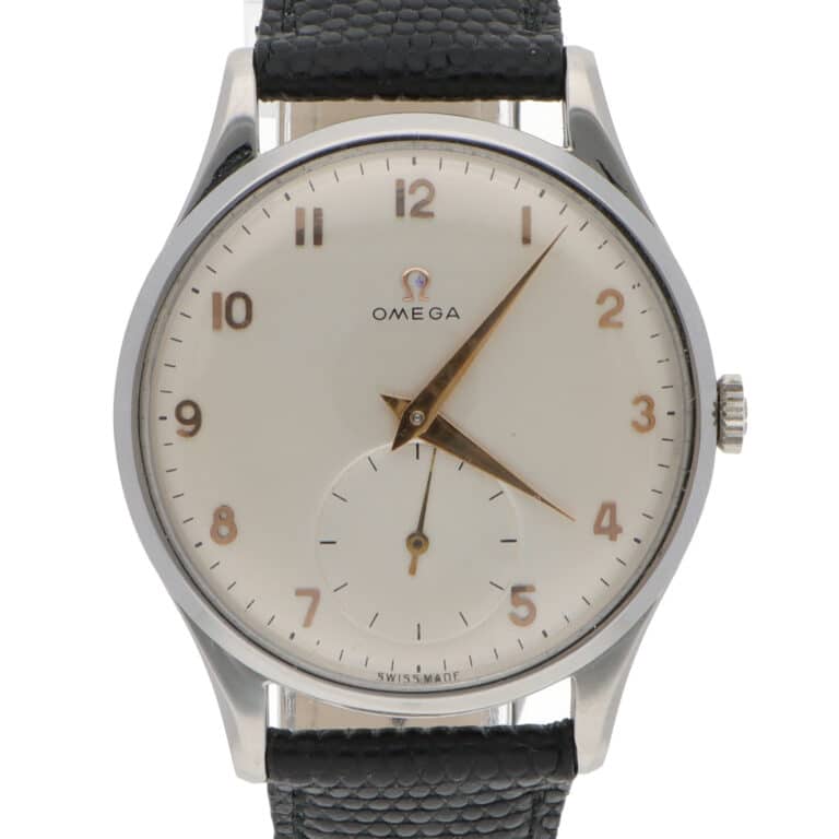 Vintage1949 Omega Jumbo stainless steel