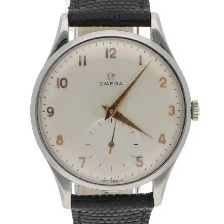 Vintage1949 Omega Jumbo stainless steel