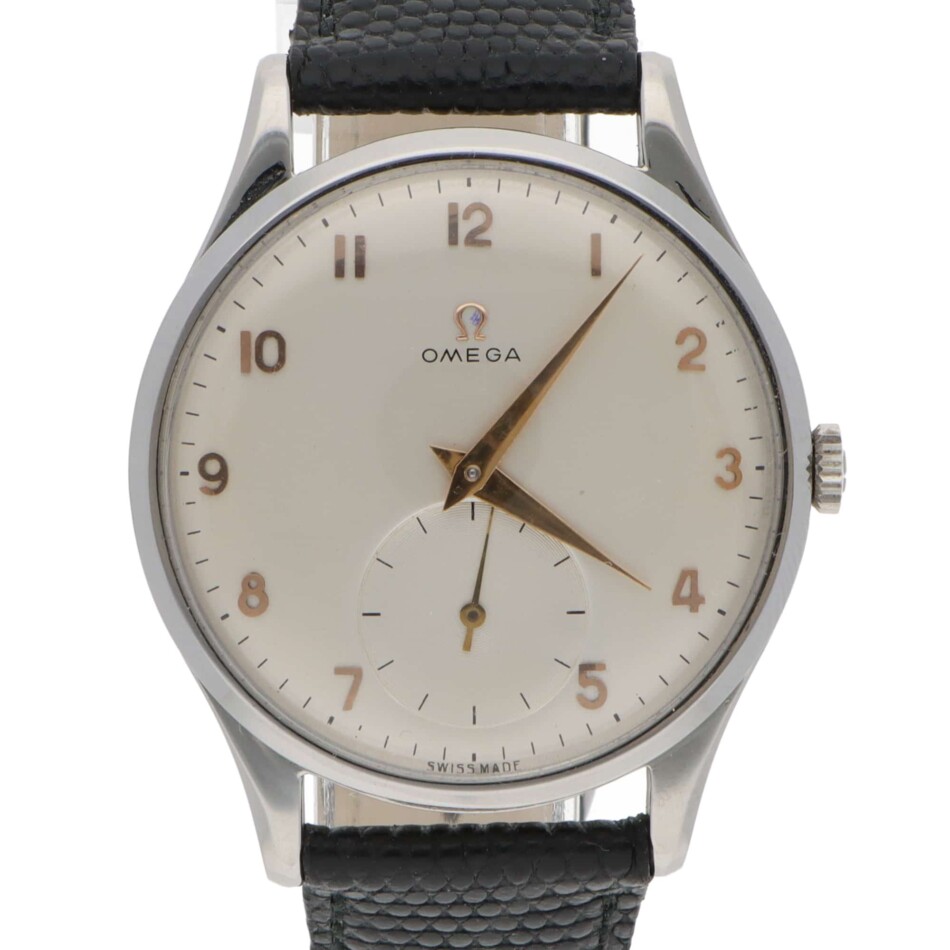 Vintage1949 Omega Jumbo stainless steel