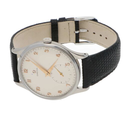 Vintage1949 Omega Jumbo stainless steel