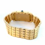 Vintage Cartier Tank Americaine 18ct yellow gold watch