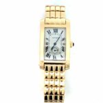 Vintage Cartier Tank Americaine 18ct yellow gold watch
