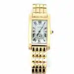 Vintage Cartier Tank Americaine 18ct yellow gold watch