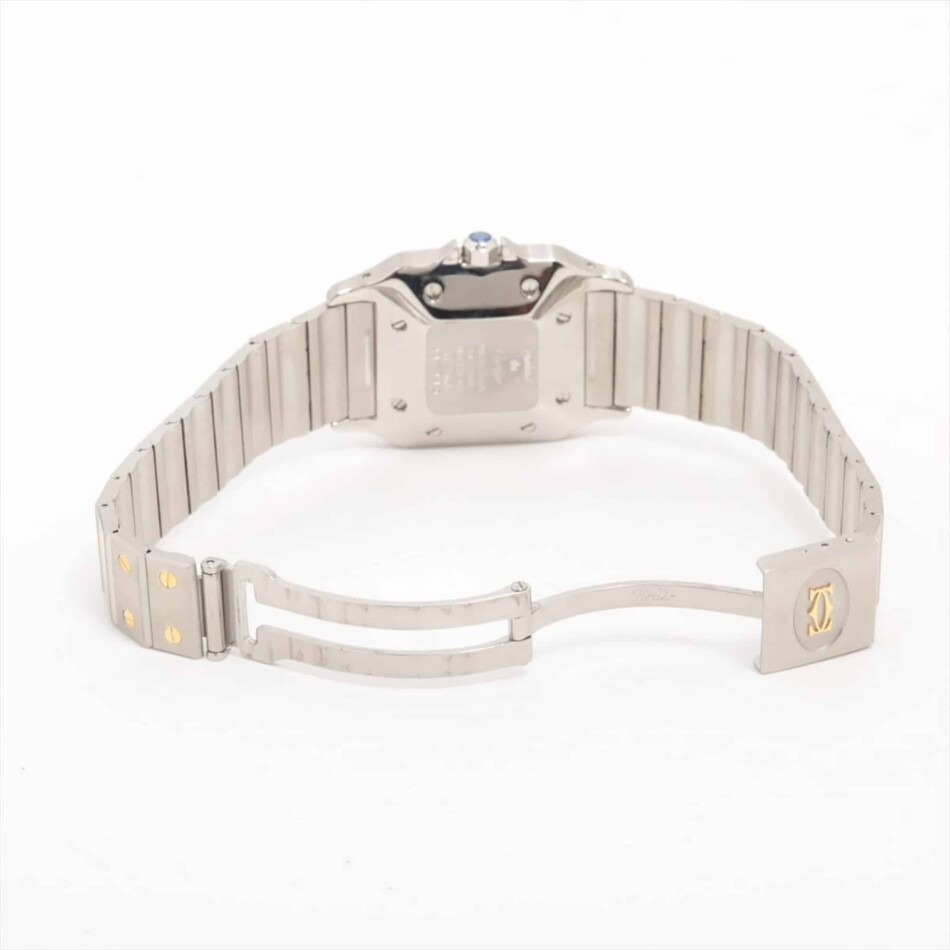 Vintage Cartier Santos Carree steel and gold 29mm c1980s