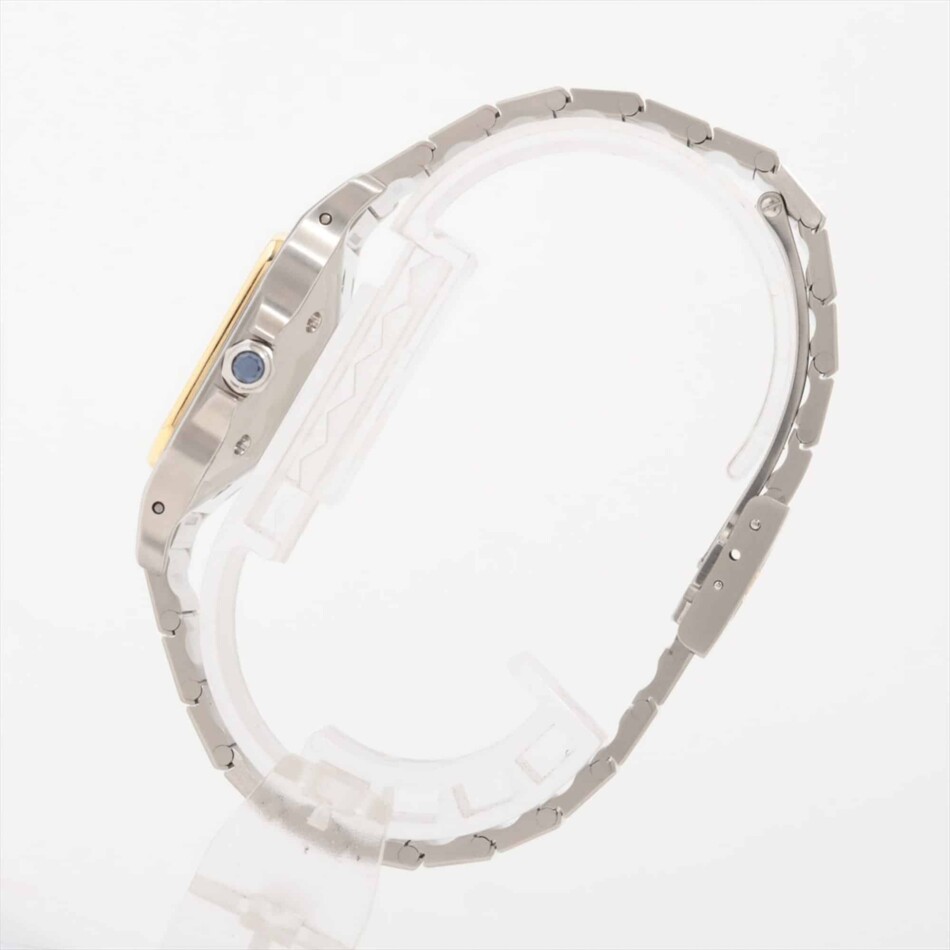Vintage Cartier Santos Carree steel and gold 29mm c1980s