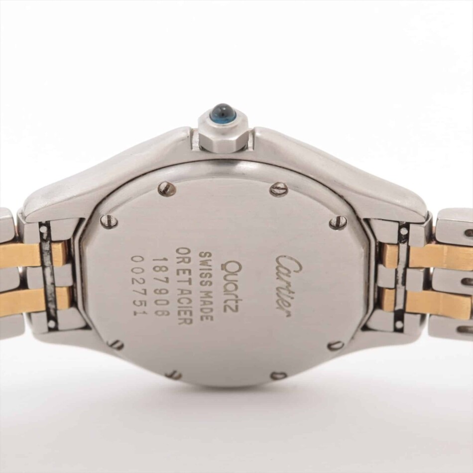 Vintage Cartier Panthere Cougar 26mm steel and gold