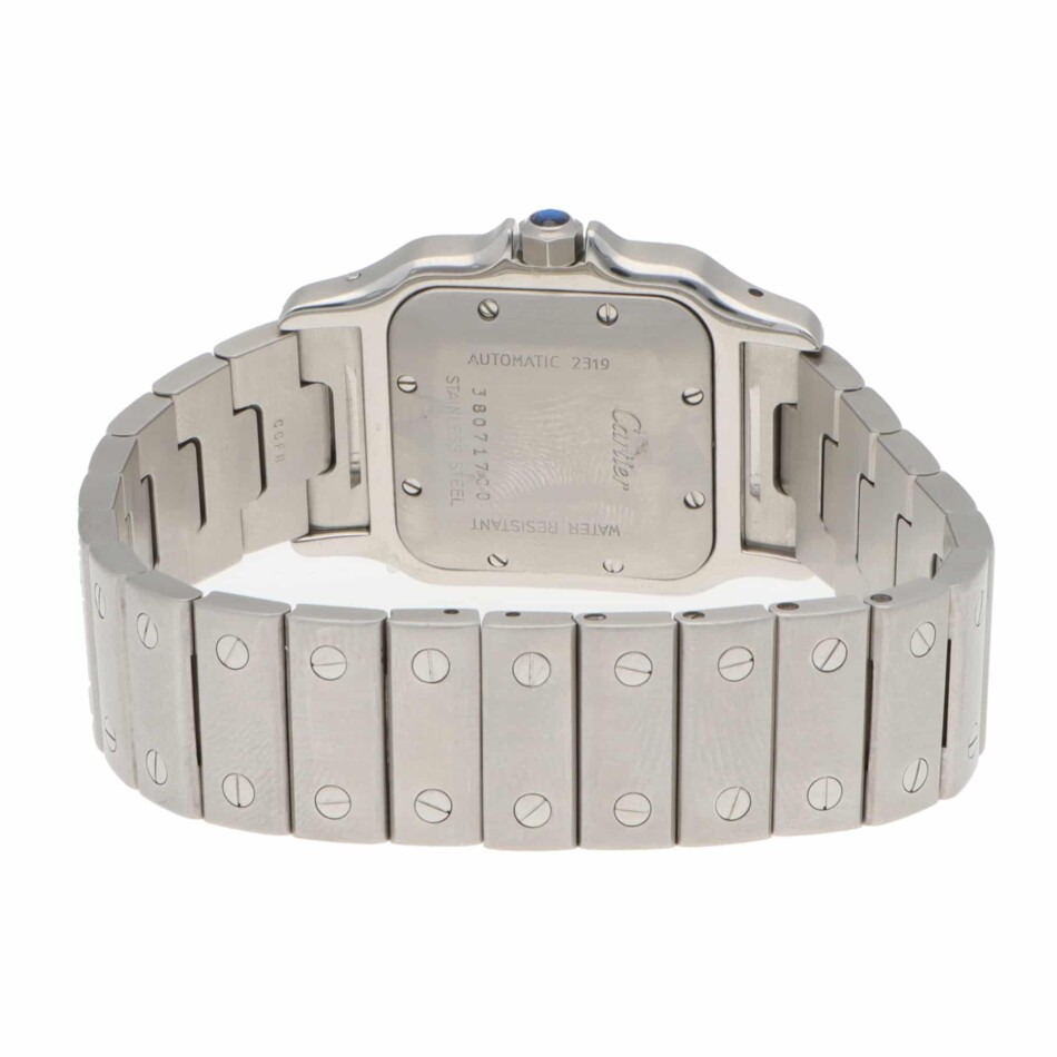 Vintage Cartier Santos 29mm with guilloche dial