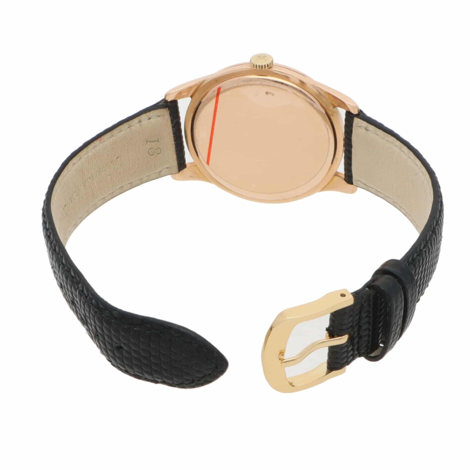 Vintage 1955 18ct Rose Gold Jumbo watch