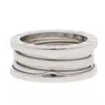 Vintage Bulgari B.zero1 Three Band Ring in White Gold