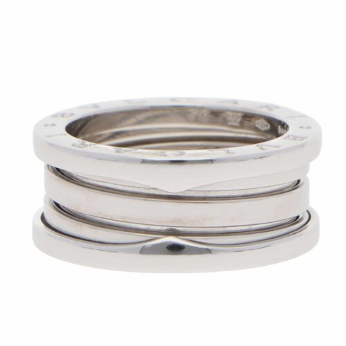 Vintage Bulgari B.zero1 Three Band Ring in White Gold