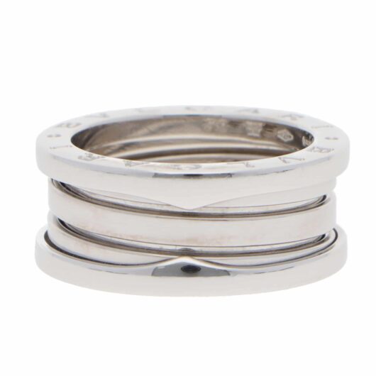 Vintage Bulgari B.zero1 Three Band Ring in White Gold