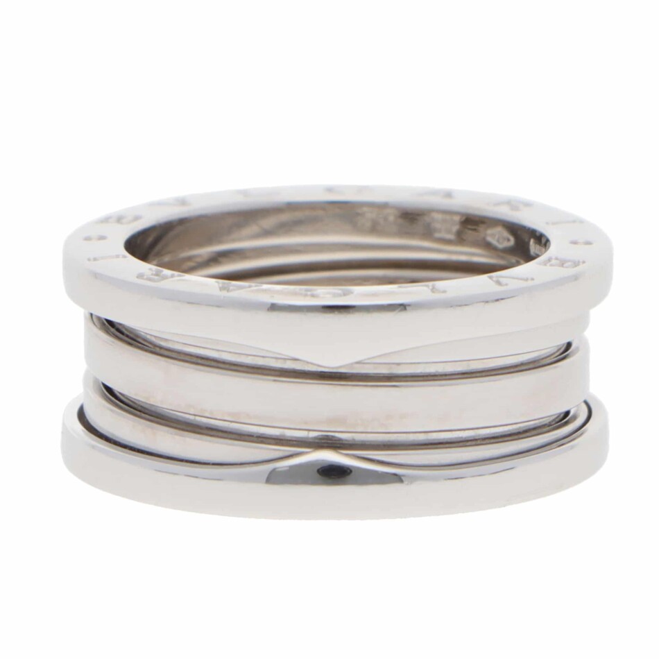Vintage Bulgari B.zero1 Three Band Ring in White Gold
