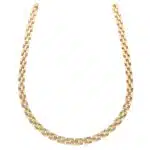 Vintage Cartier Tyrana Maillon Panthère Necklace in Yellow Gold
