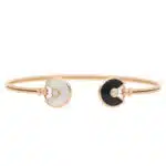 Vintage Amulette de Cartier Open Bracelet in Rose Gold