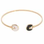 Vintage Amulette de Cartier Open Bracelet in Rose Gold