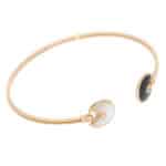 Vintage Amulette de Cartier Open Bracelet in Rose Gold