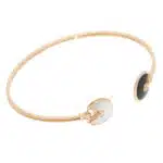 Vintage Amulette de Cartier Open Bracelet in Rose Gold