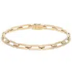 Vintage Cartier Chain Link Bracelet in Yellow Gold