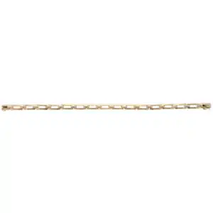 Vintage Cartier Chain Link Bracelet in Yellow Gold
