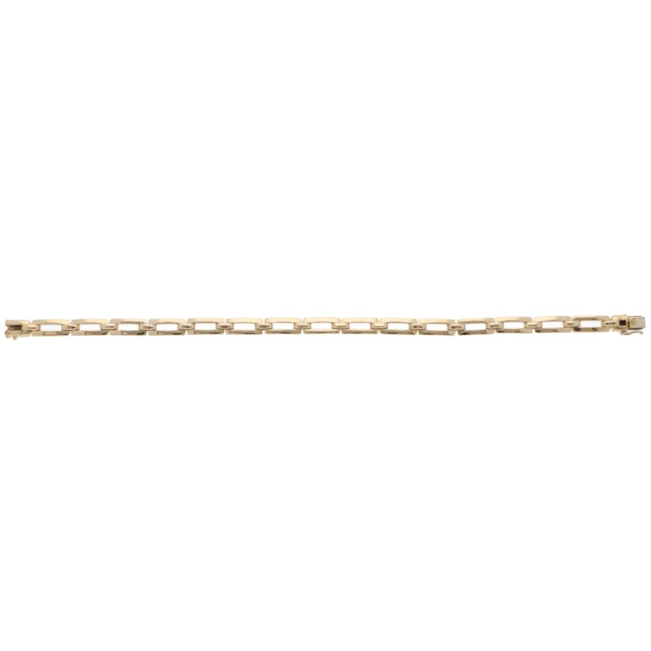 Vintage Cartier Chain Link Bracelet in Yellow Gold