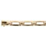 Vintage Cartier Chain Link Bracelet in Yellow Gold
