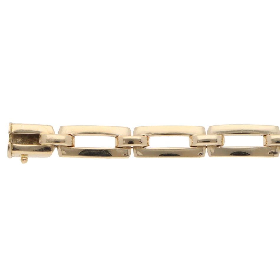 Vintage Cartier Chain Link Bracelet in Yellow Gold