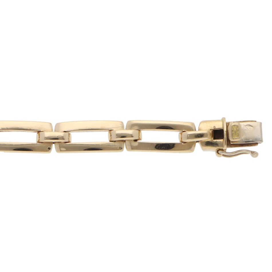 Vintage Cartier Chain Link Bracelet in Yellow Gold