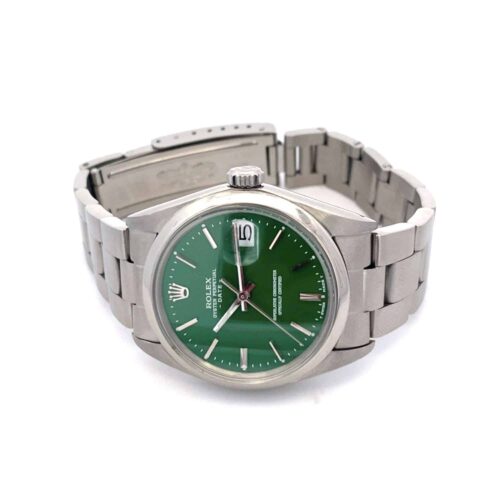 Vintage 1971 Rolex Oyster Perpetual Date Automatic green dial