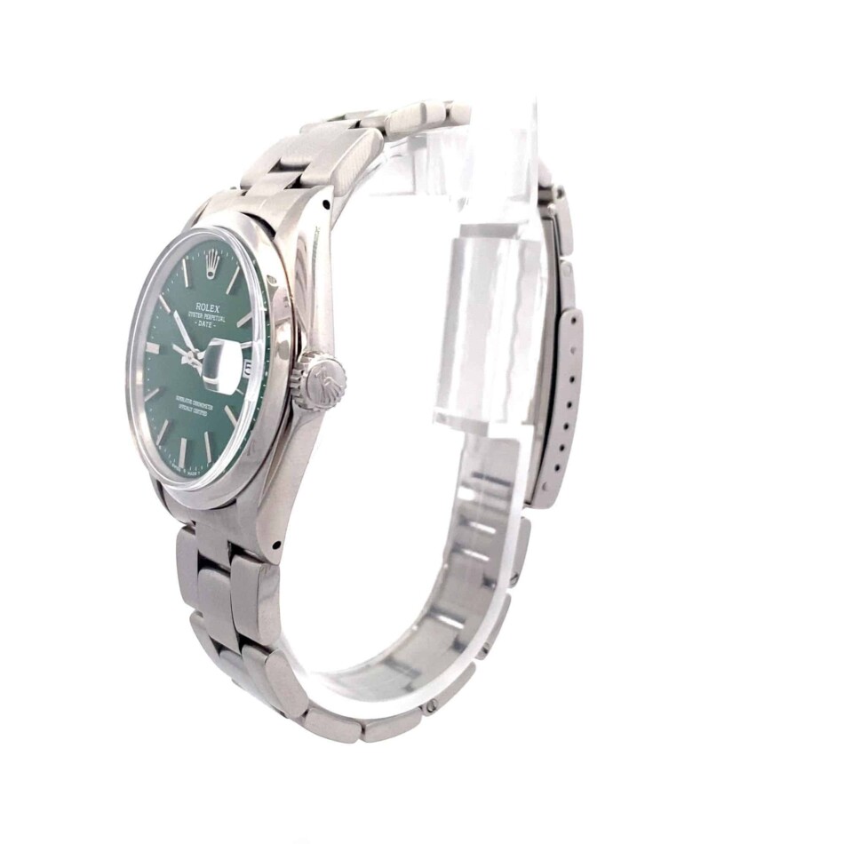 Vintage 1971 Rolex Oyster Perpetual Date Automatic green dial